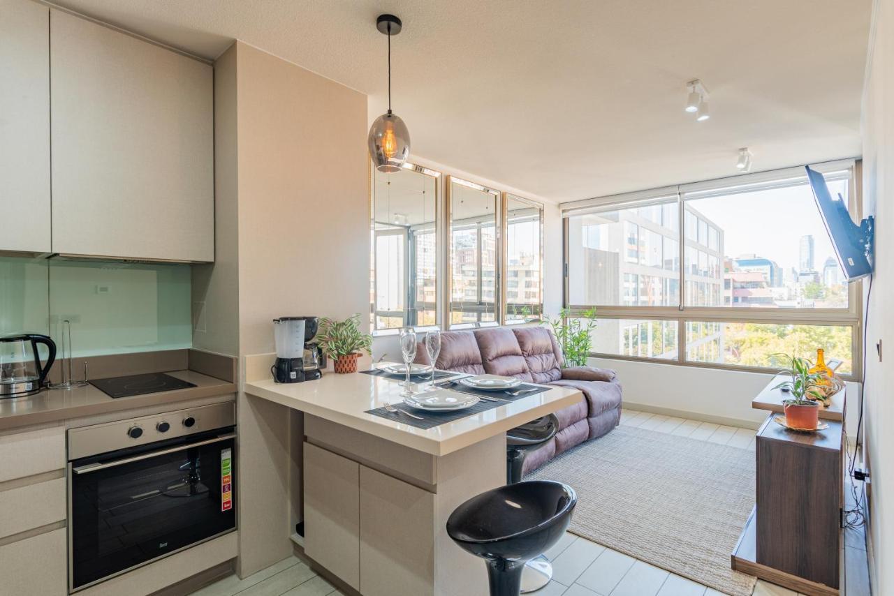 Appartement Bellet Design - 2Br W/Pool, Gym & Parking à Santiago du Chili Extérieur photo